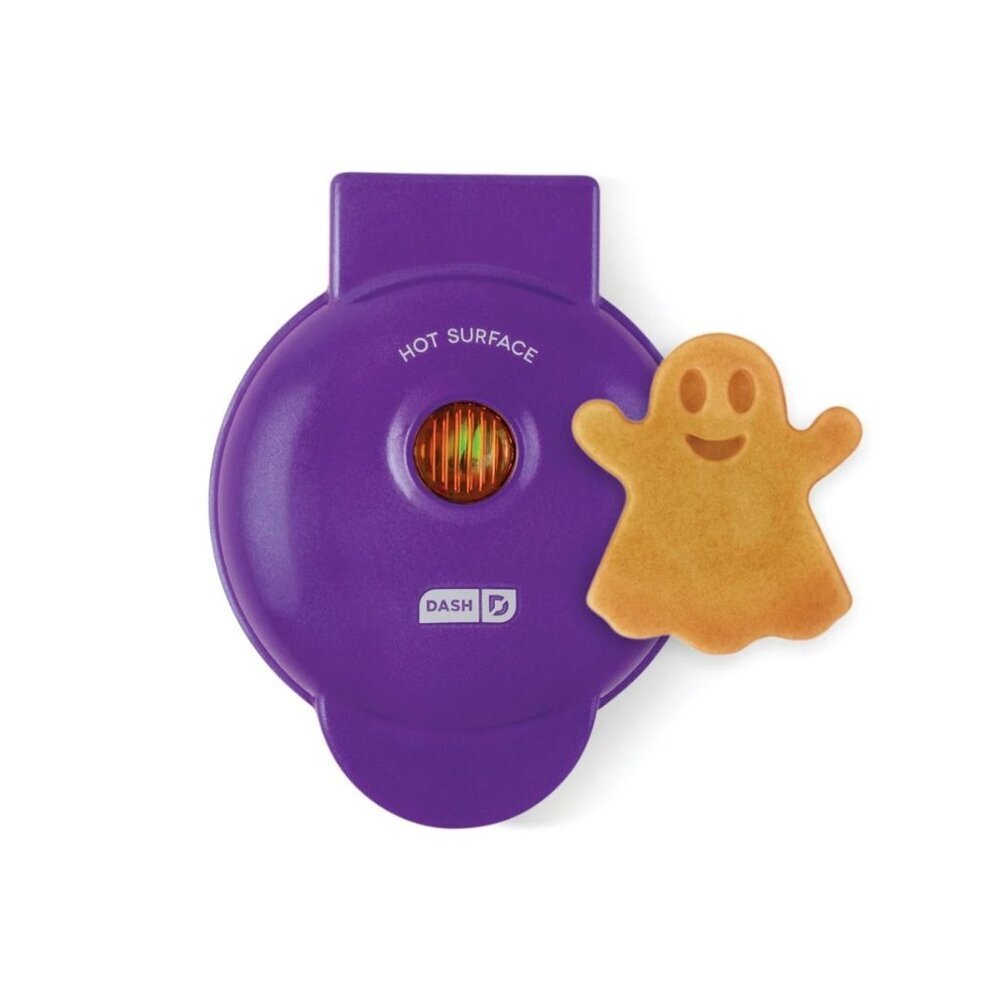 Dash Ghost Mini Waffle Maker Halloween Activity Party Breakfast